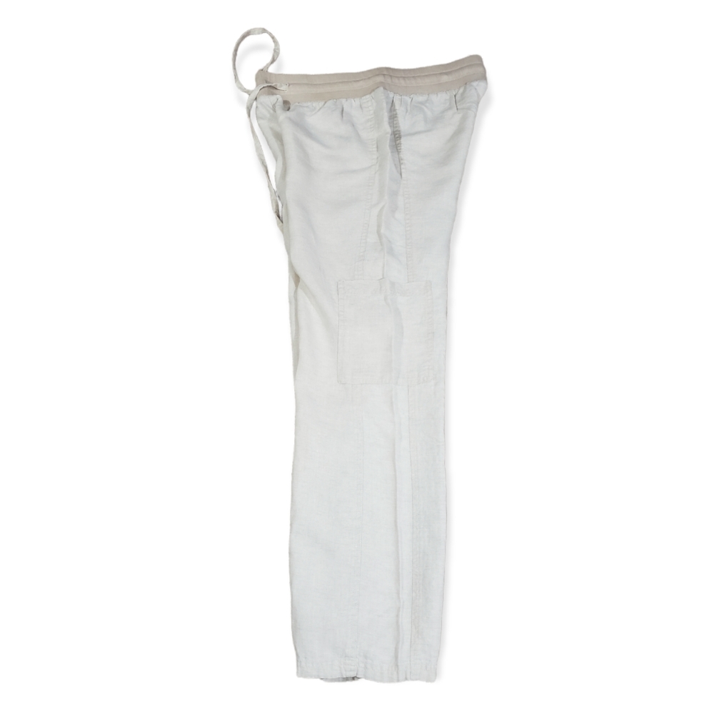Twenty One Linen Drawstring Waist Pants - Picture 4 of 7